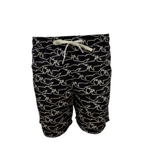 Paul & Shark zwemshort zwart/beige