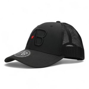 AB Lifestyle Retro Trucker Cap Jet Black