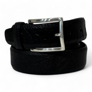 Job86 riem Ostrich zwart