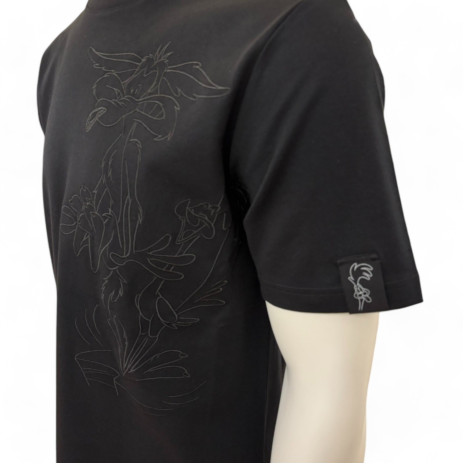 Iceberg T-shirt zwart Coyote - Afbeelding 2