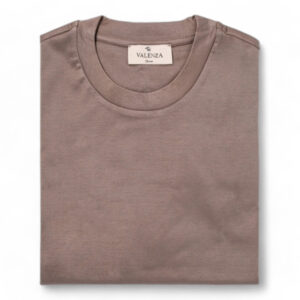 Valenza Interlock Supima T-shirt Lead Grey