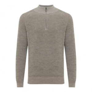 Gentiluomo zippullover beige