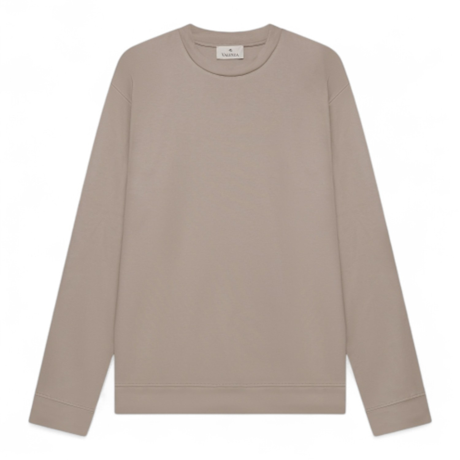 Valenza Heavy Supima sweater Lead Grey