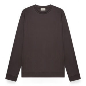 Valenza Heavy Supima Sweater Ebony Brown