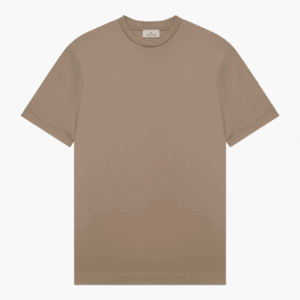 Valenza Interlock Supima T-shirt Lead Grey