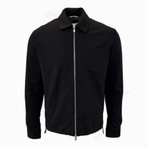 Marco Pescarolo zipped overshirt Ventidue zwart