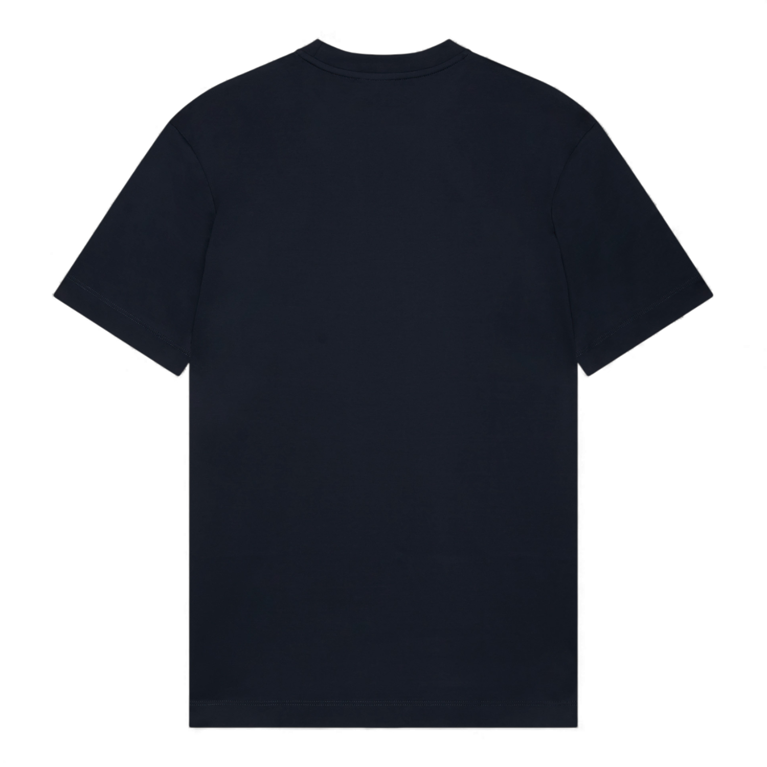 Valenza Interlock Supima T-shirt navy - Afbeelding 2
