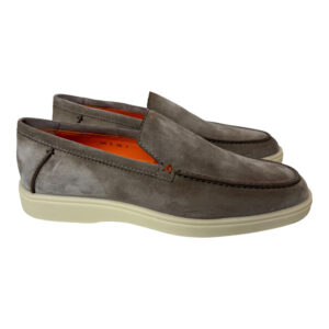 Santoni instapper laag taupe Botanist