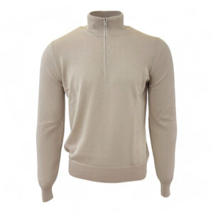 Gran sasso zippullover katoen beige