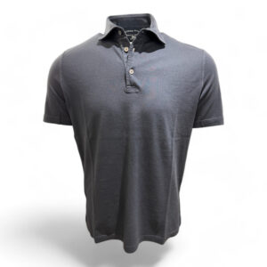 Fedeli Polo Jersey Giza Navy