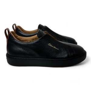 Santoni instapper zwart Victory