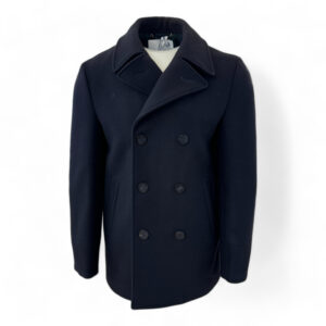 Jacob Cohen wollen coat navy