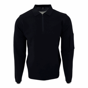 Genti zippolo lange mouw navy
