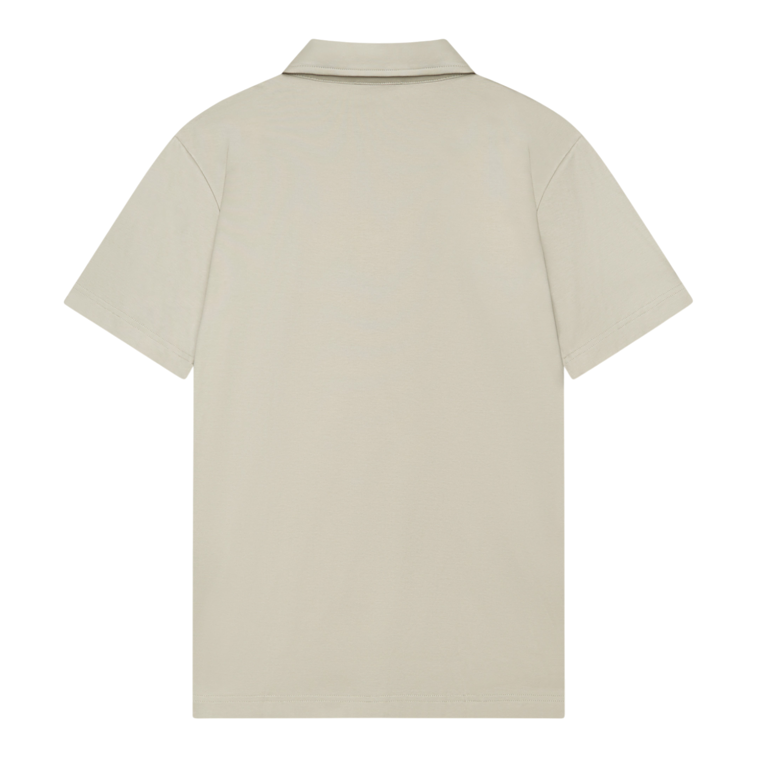 Valenza Interlock Supima polo Stone - Afbeelding 2