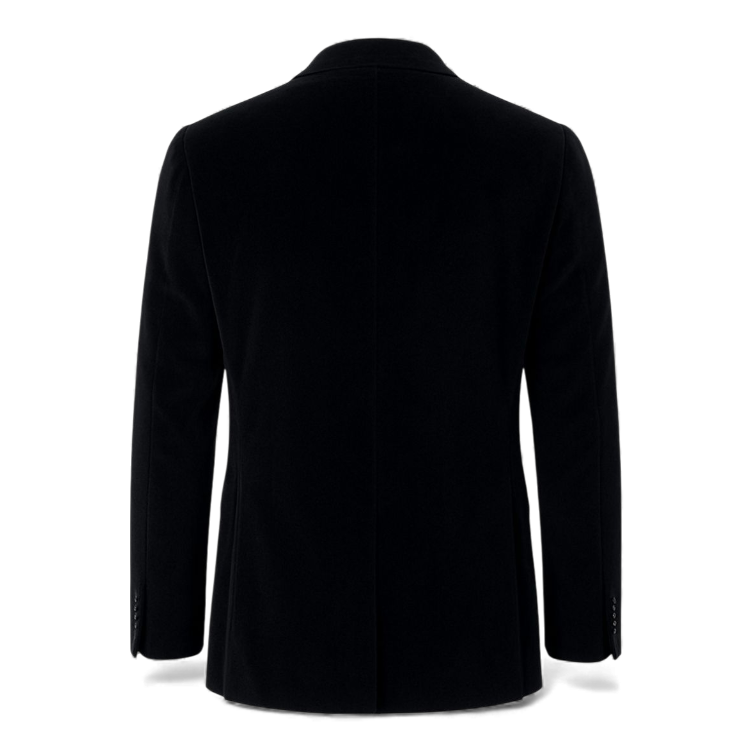 Latorre velours kolbert zwart - Afbeelding 2