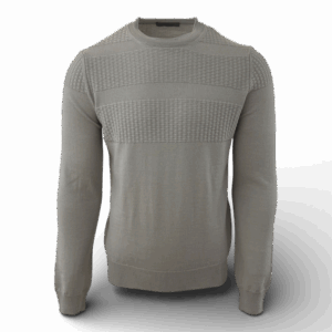 Corneliani pullover R-hals grey