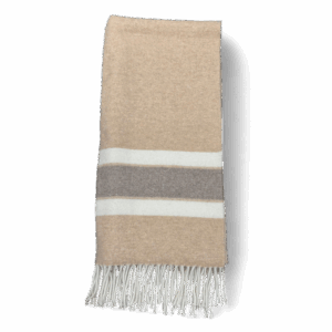 Gentiluomo Gold shawl stripe brown