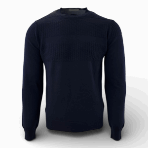 Corneliani pullover R-hals navy