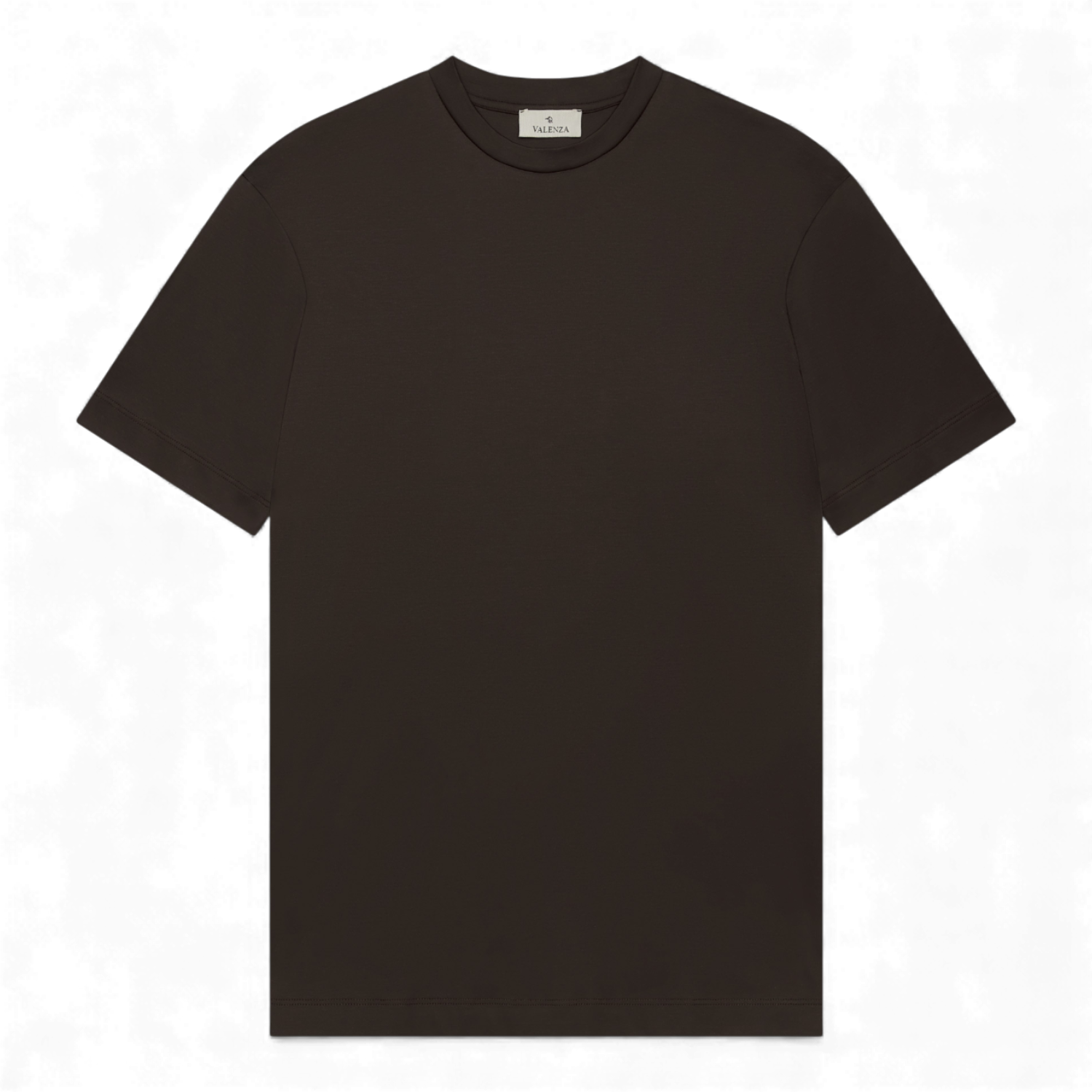 Valenza Interlock Supima T-shirt Ebony Brown