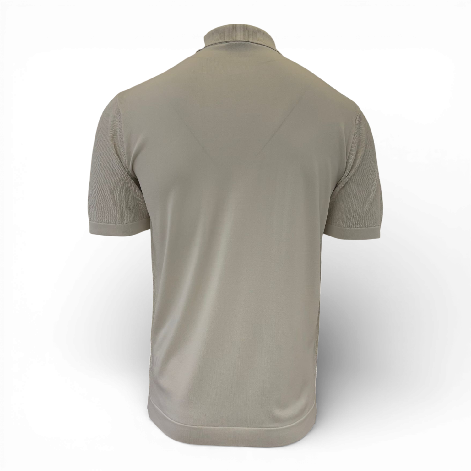 Genti polo 8 buttons off-white - Afbeelding 2