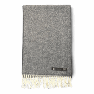 Dante shawl double face navy/grijs