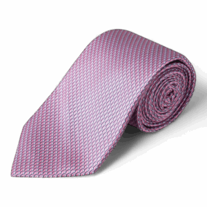 Eton das zijde roze/grijs