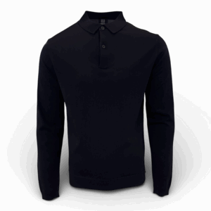 Genti polo longsleeve navy