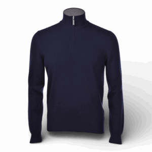 Gran Sasso zippullover katoen navy