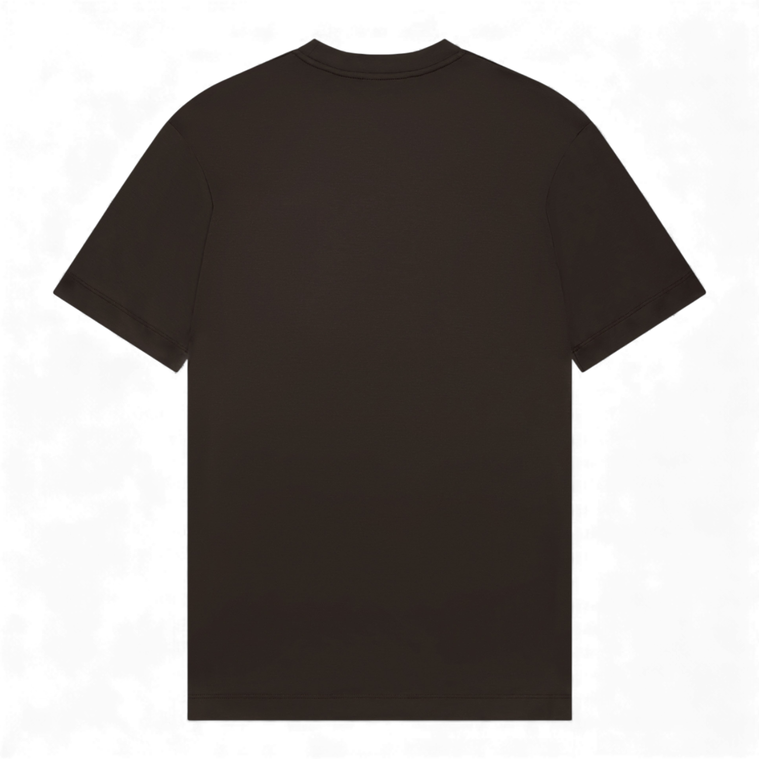 Valenza Interlock Supima T-shirt Ebony Brown - Afbeelding 2