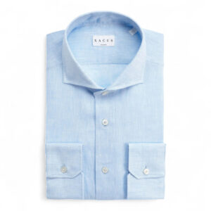 Xacus Camicia Linnen Bleu