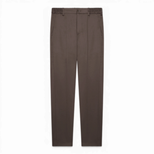 Valenza Supima Tapered Trouser Ebony Brown