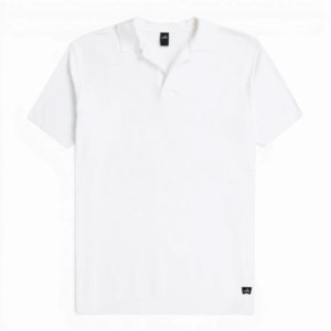 Wahts polo no buttons Daley pure white
