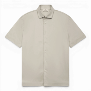 Valenza Interlock supima Shirt S/S Stone