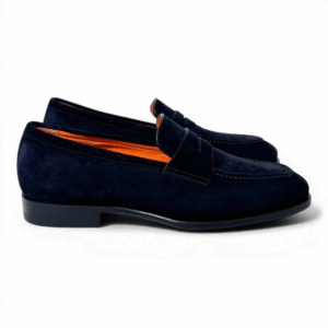 Santoni instapper navy Adrian