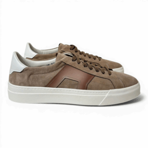 Santoni sneaker Gloria lichtbruin