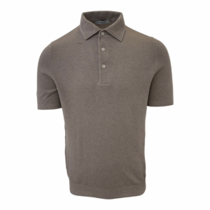 Gran Sasso polo pique taupe