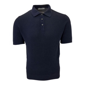 Gran Sasso polo  Tennis staalblauw