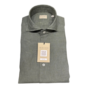 Xacus Camicia Linnen groen