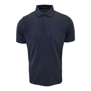 Corneliani polo staalblauw
