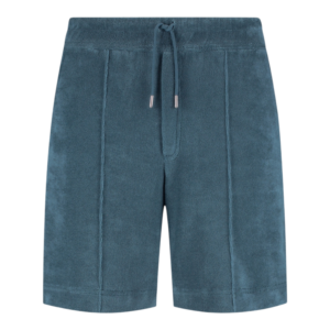 Aurelien Terry Towelling Leisure Short Sea Green