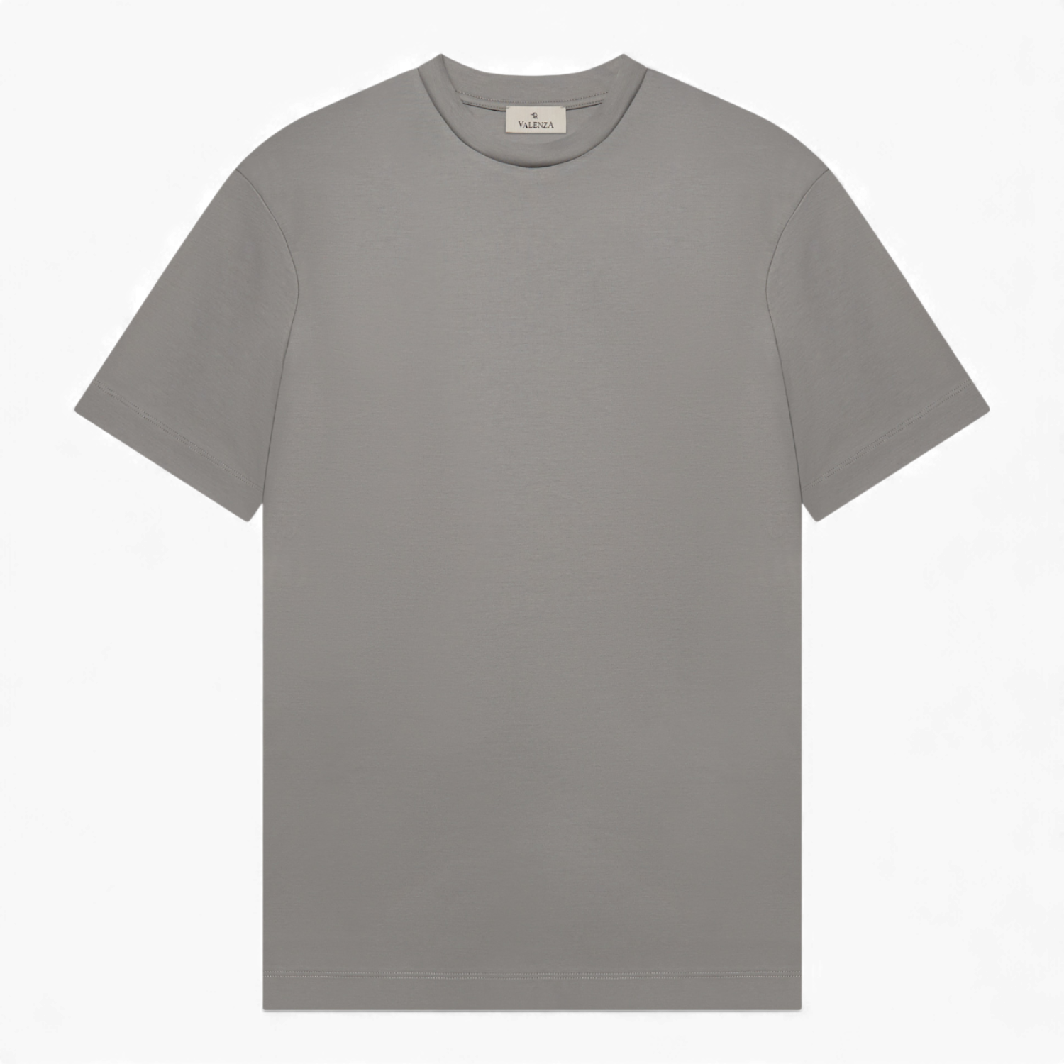 Valenza Interlock Supima T-shirt Grey