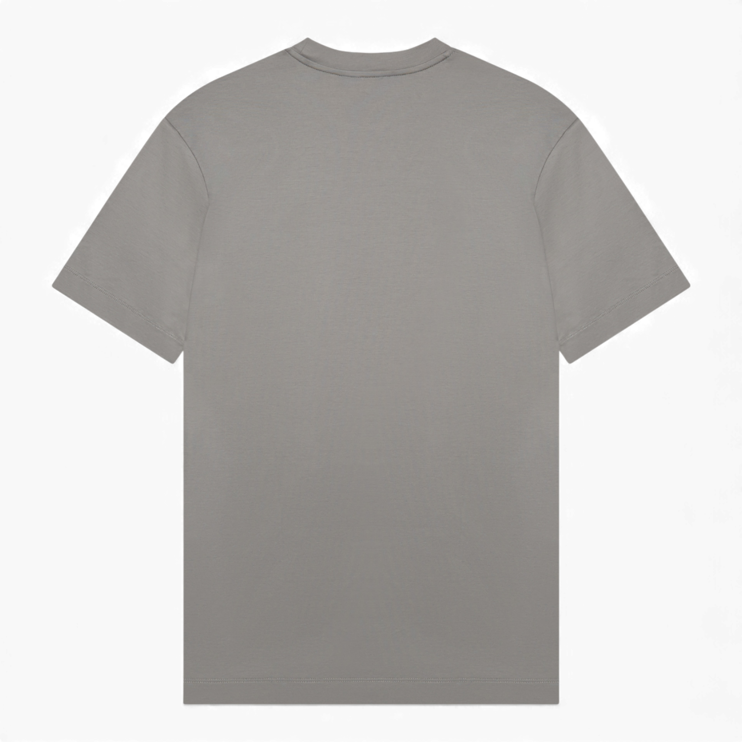 Valenza Interlock Supima T-shirt Grey - Afbeelding 2