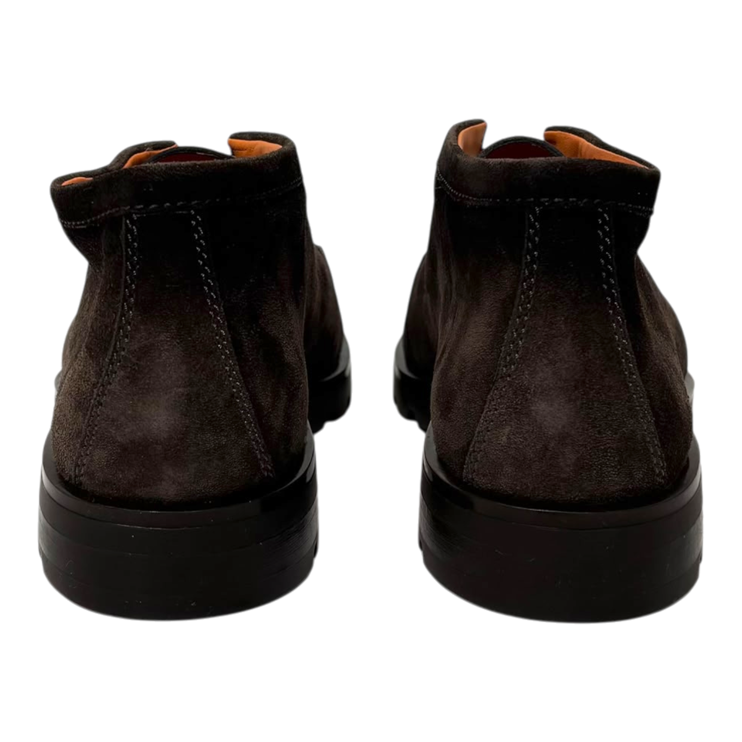 Santoni veterschoen Rock Detroit Gomma dark brown - Afbeelding 4