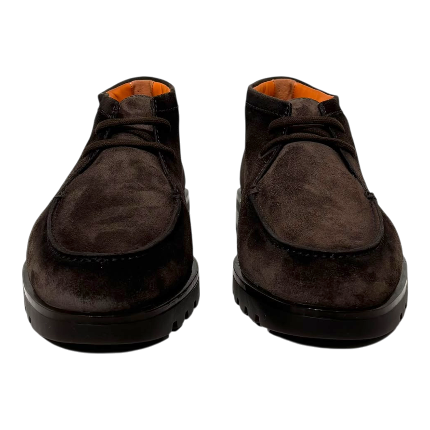 Santoni veterschoen Rock Detroit Gomma dark brown - Afbeelding 3