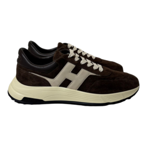Hogan sneaker Hyperlight suede brown