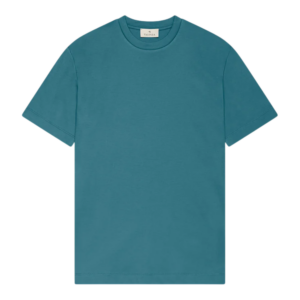 Valenza interlock Supima T-Shirt Sherpa  Blue