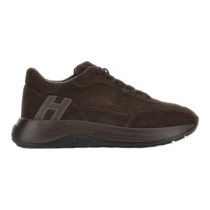 Hogan sneaker suede Allacciato Palissandro bruin