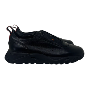 Santoni sneaker Innova Nero zwart leer