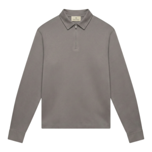 Valenza Supima zippolo L/S mountain mist
