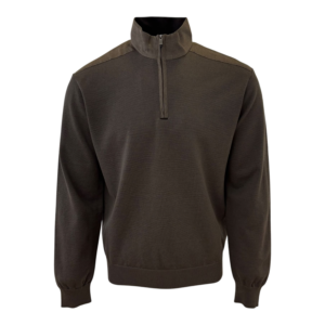 Paul & Shark zippullover bruin summerwool